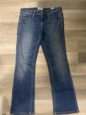 Aeropostale Women's Blue Flared Jeans